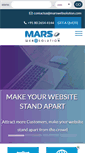 Mobile Screenshot of marswebsolution.com